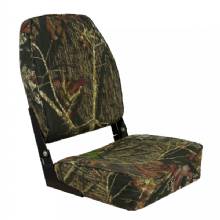 SPRINGFIELD MARINE SPRINGFIELD HIGH BACK FOLDING SEAT MOSSY OAK BREAK UP