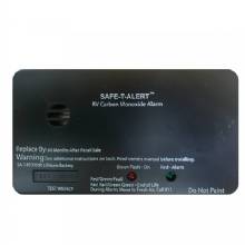 SAFE%2DT%2DALERT SA%2D340 Black RV Battery Powered CO2 Detector %2D Rectangle