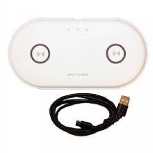 LUNASEA LIGHTING Dual Qi Charge Pad %2D USB Powered