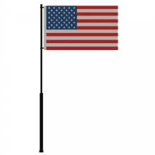 MATE SERIES Flag Pole %2D 72 inch w and USA Flag