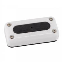 PYI-SEAVIEW Seaview Cable Gland w/Cover - White Powder Coated Stainless Steel f/Wire Up to 10.6mm/0.5 inch