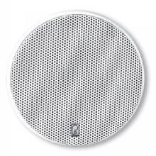 POLY-PLANAR 5.25 inch Platinum Round Marine Speaker - (Pair) White