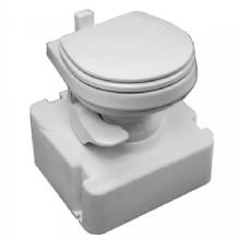 DOMETIC M28 - 711 Traveler Gravity Toilet w/Tank - White