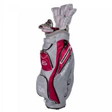 TOUR EDGE Moda Silk Womens Golf Set Silver Ruby RH
