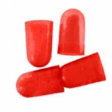 VDO Light Diffuser f and Type D Peanut Bulb %2D Red %2D 4 Pack