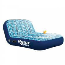 AQUA LEISURE Ultra Cushioned Comfort Lounge Hawaiian Wave Print %2D 2%2DPerson