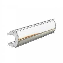 TACO MARINE Rub Rail Insert %2D Flexible Chrome %2D 80 ft