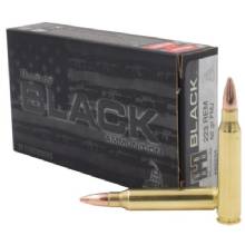HORNADY HRNDY BLACK 223REM 62GR FMJ 20 and 200