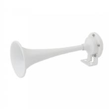 MARINCO White Epoxy Coated Single Trumpet Mini Air Horn