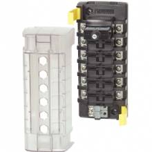 BLUE SEA ST CLB Circuit Breaker Block %2D 6 Independant Circuits