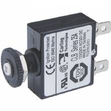 BLUE SEA 25A Push Button Qucik Connect Circuit Breaker