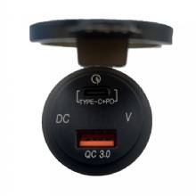 POLY-PLANAR Panel Mount USB Charging Ports - 12V