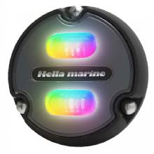 HELLA Apelo A1 RGB Underwater Light %2D 1800 Lumens %2D Black Housing %2D Charcoal Lens