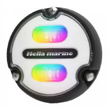 HELLA Apelo A1 RGB Underwater Light %2D 1800 Lumens %2D Black Housing %2D White Lens