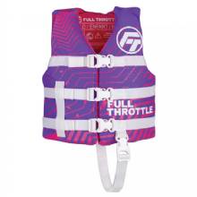 FULL THROTTLE Child Nylon Life Jacket %2D Purple