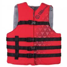 FULL THROTTLE Adult Oversized Ski Life Jacket %2D Red