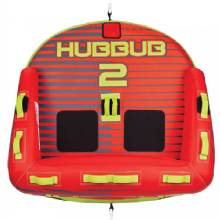 FULL THROTTLE Hubbub 2 Towable Tube %2D 2 Rider %2D Red