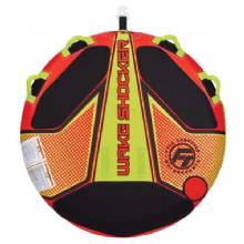FULL THROTTLE Wake Shocker Towable Tube %2D 2 Rider %2D Red