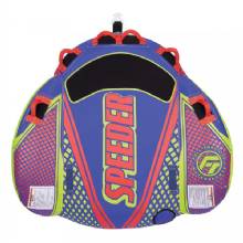 FULL THROTTLE Speeder Towable Tube %2D 2 Rider %2D Blue