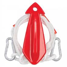 FULL THROTTLE 8 ft Ski and Tube Tow Harness w and Pulley %2D White