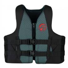 FULL THROTTLE Adult Rapid%2DDry Life Jacket %2D 2XL and 4XL %2D Grey and Black