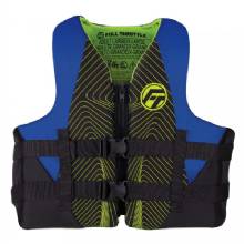 FULL THROTTLE Adult Rapid%2DDry Life Jacket %2D 2XL and 4XL %2D Blue and Black