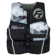 FULL THROTTLE Men fts Rapid%2DDry Flex%2DBack Life Jacket %2D M %2D Black and Grey