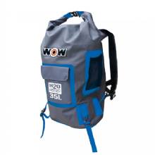 WOW WORLD OF WATERSPORTS H2O Proof Dry Backpack %2D Blue