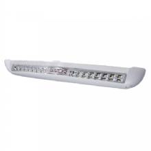 LUMITEC Razor Light Bar %2D Flood %2D White Housing w and Inverted Logo Flush Mount