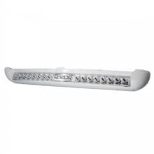 LUMITEC Razor Light Bar %2D Spot %2D White Housing w and Inverted Logo Flush Mount