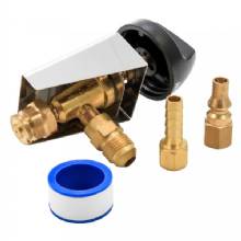 KUUMA PRODUCTS Low%2DPressure Valve Kit %2D 3 and 8 SAE x 12 000 BTU Quick Connect