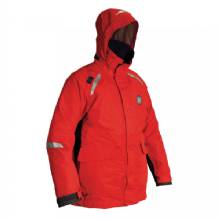 MUSTANG SURVIVAL Catalyst Flotation Coat %2D Red and Black %2D Large