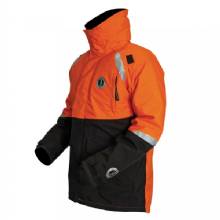 MUSTANG SURVIVAL Catalyst Flotation Coat %2D Orange and Black %2D XXL