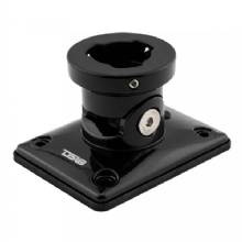 DS18 HYDRO Universal Flat Swivel Mount - Black