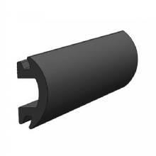 TACO MARINE 70 ft Flexible Black Rub Rail Insert 1%2D3 and 16 in x 1 and 2 in