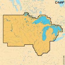 C-MAP REVEAL X - U.S. Lakes North Central