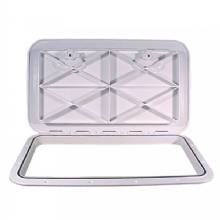 BECKSON 14 in x 24 in Flush Hatch White %2D ABS Material %2D Acrylonitrile Butadiene Styrene