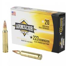 ARMSCOR 223REM 55GR PSP 20 and 1000