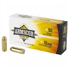 ARMSCOR 10MM 180GR FMJ 50 and 1000