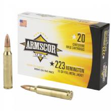 ARMSCOR 223REM 55GR FMJ 20 and 1000