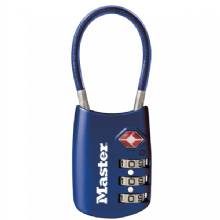 MASTER LOCK MASTERLOCK TSA PADLOCK COMBO BLUE