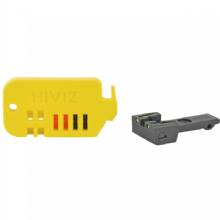HIVIZ ADJ REAR SIGHT RUG RVLVR GR and RD