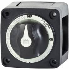 BLUE SEA M%2DSeries Battery Switch On and Off and Dual Circuit Black