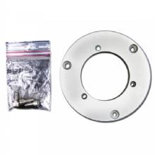 LOPOLIGHT Circular Baseplate f and Horizontal Mount Lights %2D Aluminum %2D Silver