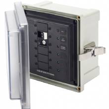 BLUE SEA Panel Enclosure 120v AC 30A ELCI Main Surface Mount System