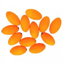 TIGRESS Oval Kite Floats %2D Orange 12%2DPack