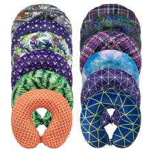 BLACKCANYON BCO PRINT MEMORY FOAM NECK PILLOW ASST