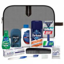 CONVENIENCE KITS MAN ON THE GO 10 PC TRAVEL KIT MESH BAG