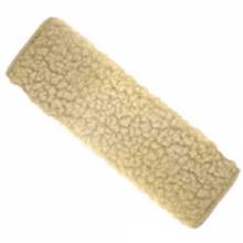 CUSTOM ACCESSORIES SEATBELT SHOULDER PAD SIMULATED SHEEP