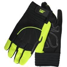 CAT GLOVE HI VIS PADDED PALM UTILITY XL